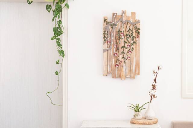 Mosaic Painting Wall Art/Plant Flower Mosaic Home - image 1
