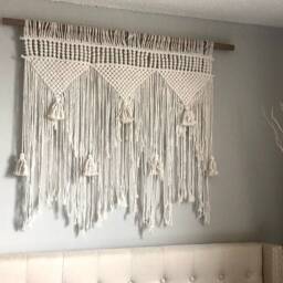 Macrame Wall Hanging, Nursery Art, Boho Home Decor