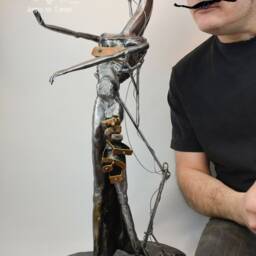 "Sculpture Named ""The Coccyx Giraffe" - thumbnail 4