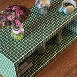 Coffee Table. Tiled Home Decor. Table For Home. Bedside - thumbnail 3
