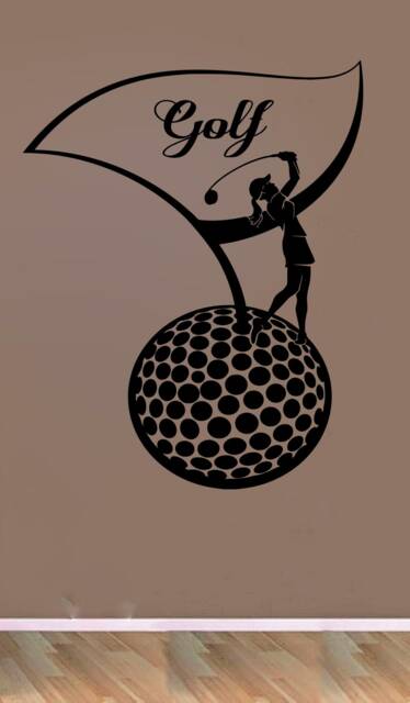 Golf Wall Decal Removable Vinyl Home Decor 2273 - image 1
