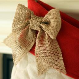 Quilted Christmas Stockings With Red Fleece Cuffs - Set Of Two - 2 - thumbnail 2