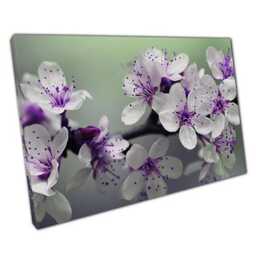 Elegant Floral Canvas Wall Art Ready-To-Hang Print For Home & Office Decor - thumbnail 1