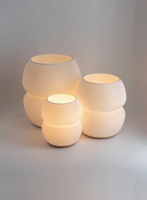 Aether Table Lamp 3D Printed Pla Mood Light - image 1