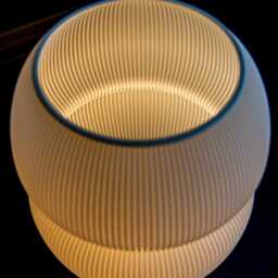 Aether Table Lamp 3D Printed Pla Mood Light - thumbnail 4