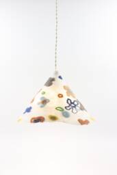 Lucielalune?? Pendant Ceiling Lighting/Felted Wool/ Home Eco Decor/Multicolored White Plw17-11