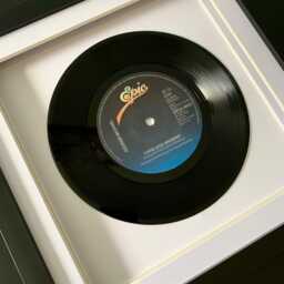 George Michael - Careless Whisper Framed 7 Inch Vinyl Record Music Wall Art Gift - thumbnail 2