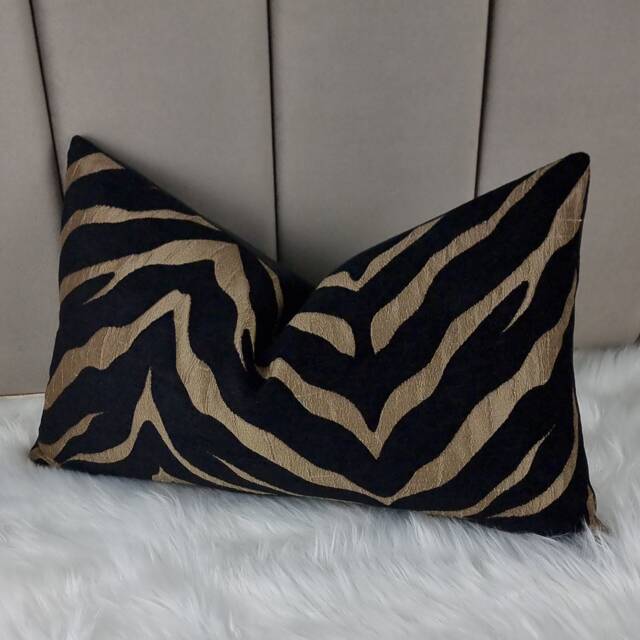 "Rectangle Cushion Cover Animal Print Pillow Oblong 12""x18" - image 1