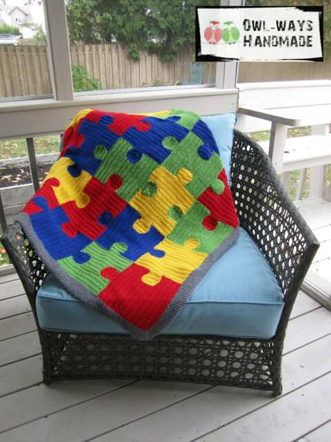 Puzzle Me Happy - Crochet Blanket Pattern - image 1