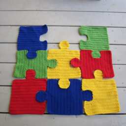 Puzzle Me Happy - Crochet Blanket Pattern - thumbnail 4