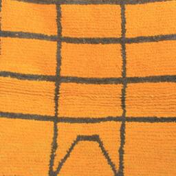 Moroccan Rug, Custom Fabulous Boujad Authentic, Azilal Yellow Carpet - thumbnail 2