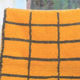 Moroccan Rug, Custom Fabulous Boujad Authentic, Azilal Yellow Carpet - thumbnail 3