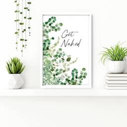 Spa Decor, Home Decor Bathroom Set Of 2 Art, Bathroom Wall Botanical Bathroom, Relax Sign Bathroom, Relaxation Gift - thumbnail 3
