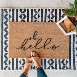 Oh Hello Doormat - thumbnail 1