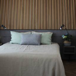 Rustic Linen Bedspread - Softened Washed Pure Throw Quilt in Natural Color Linen Blanket - thumbnail 3