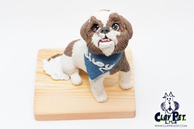 Custom Pet Sculpture Personalized Dog & Cat Figurine Birthday Gift - image 1