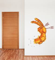 On The Wining Side Wall Sticker Decal - Kids Stickers, Animals Childrens Decals, Art, Room, Girl, Boy