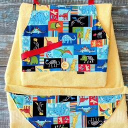 Personalized Baby Apron Towels A Splash Of Colorful Fun For Bath Time - thumbnail 3