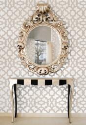 Moroccan Stencil Zamira - Long Reusable Wall Stencil Patterns Instead Of Wallpaper Quality Stencils For Diy Decor - thumbnail 2