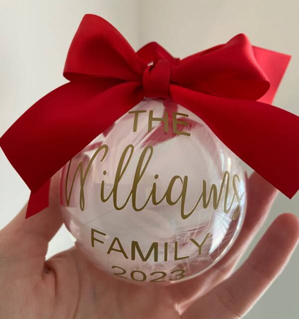 Family Christmas Bauble - Gift 2024 - image 1