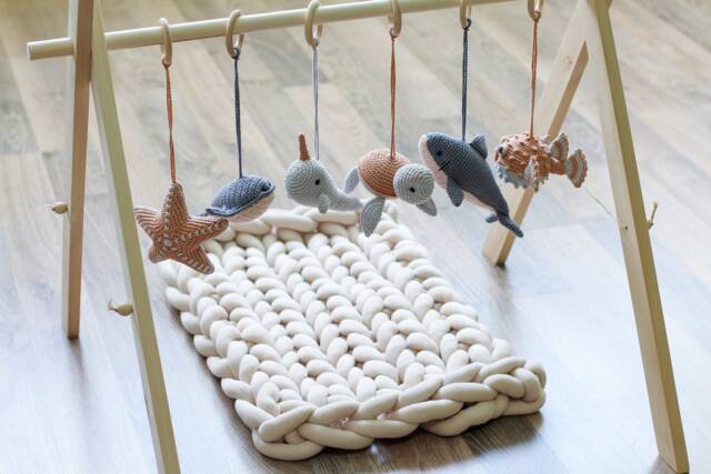 Ocean Baby Play Gym Toys, Hanging Toys - image 1