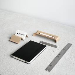 Minimalist Pen Holder Vejle Printed in Wood - Perfect To Organize Your Desk & Workspace - thumbnail 3