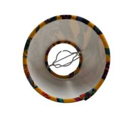 Botanical Velvet Candle Clip Lampshade, Chandelier Lampshades, On Lampshade - thumbnail 2
