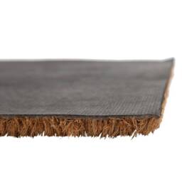 Leopard Print Coir Doormat Non-Slip PVC Backing - thumbnail 4