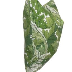 William Morris Acanthus Leaf Green Simply Cushion Cover Pillow Home Interior Deco - thumbnail 3