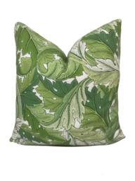 William Morris Acanthus Leaf Green Simply Cushion Cover Pillow Home Interior Deco - thumbnail 1