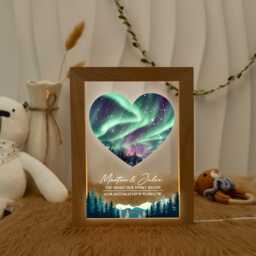 star Map By Date Night Light, Constellation Lamp, Sky Date, Engagement Gift, Anniversary Gift For Her, Romantic Couple - thumbnail 1