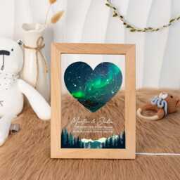star Map By Date Night Light, Constellation Lamp, Sky Date, Engagement Gift, Anniversary Gift For Her, Romantic Couple - thumbnail 2