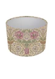 William Morris Honeysuckle Rose Cylinder/Drum Lampshades Pendant Shade Table, Colourful Home Decor, Handmade in Uk, Custom - thumbnail 1