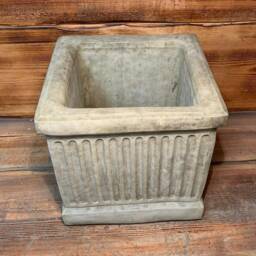 stone Garden Large Brick Georgian Square Plant Pot Planter Ornament - thumbnail 2
