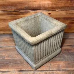 stone Garden Large Brick Georgian Square Plant Pot Planter Ornament - thumbnail 3