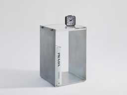 Tipton Nightstand - Medium - Bedside Table Aluminium Industrial Minimalist Modern Designed & Made in England - thumbnail 1