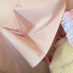 Pale Pink Oversized Wall Bow, Handmade Elegance Timeless Decor, Nursery, Bedroom Event Bow - thumbnail 3