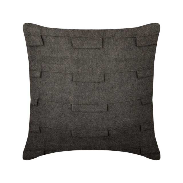 "Euro Pillow Sham Ash Gray Decorative 24""x24""/26""x26" - image 1