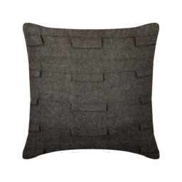 "Euro Pillow Sham Ash Gray Decorative 24""x24""/26""x26" - thumbnail 1