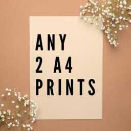 Any 2 A4 Prints Bundle Offer - Scots Scotland Gift For Scottish Home Slang Definition - thumbnail 1