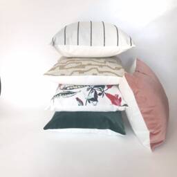 Greige Botanical Pillow Cover - thumbnail 3