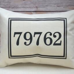 Home Location, Military Retirement, Race Number, Zip Code, Moving, Relocating, Bridesmaid, Best Friend Gift, Wedding Mother's Day - thumbnail 3