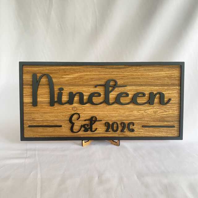 Last Name Sign - Family Welcome Wall Decor Mr & Mrs Rustic Farmhouse Housewarming Gift - image 1