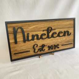 Last Name Sign - Family Welcome Wall Decor Mr & Mrs Rustic Farmhouse Housewarming Gift - thumbnail 3