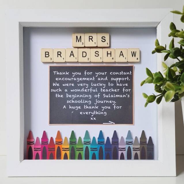 Teacher Frame, Gifts, Thank You Teacher, Appreciation