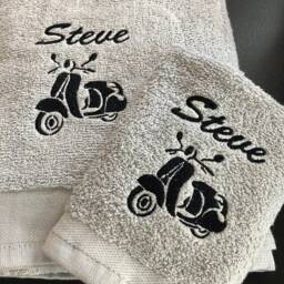 Golf Towel Set/No 1 Dad/ Dad Present/ Gift Set/ Best Fathers Day - thumbnail 3