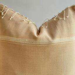 Hand Woven Natural Fiber Pillow Cover - thumbnail 2