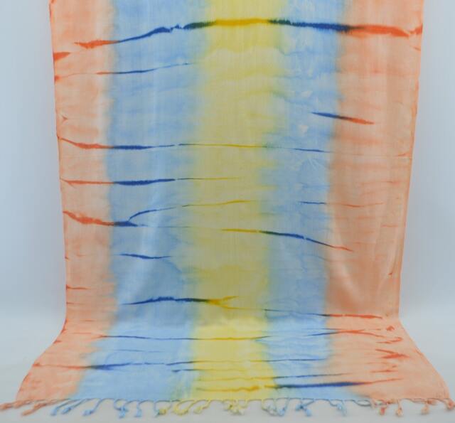 Turkish Towel, Dye Beach Towel, Colorful Towel, Handmade Towel, Batik Towel, Turkish Peshtemal, 38''x65 - image 1