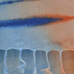 Turkish Towel, Dye Beach Towel, Colorful Towel, Handmade Towel, Batik Towel, Turkish Peshtemal, 38''x65 - thumbnail 3