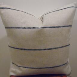 4 Colorsfarmhouse Pillow Cover.slipcover.toss Pillow.linen Blend.chenille Stripe.throw Pillows.slipcovers.pillow Covers - thumbnail 2